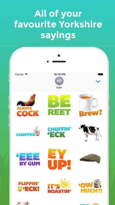 How to cancel & delete Yorkshire Emoji | Funny Yorkshire Sayings & Memes from iphone & ipad 2