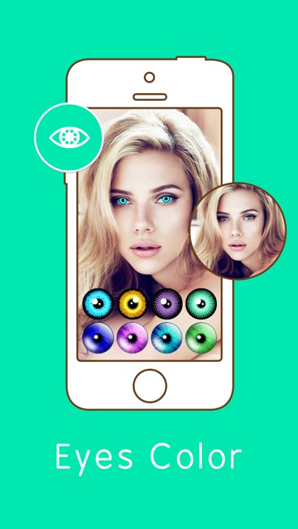 Eye Color Changer - Swap Face Makeup Photo Editor