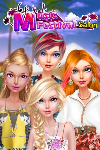 Little Miss Party Girls - Music Festival Salon screenshot 4