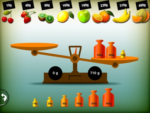 My first weighing exercises HD screenshot 4