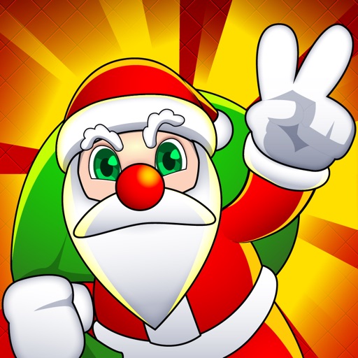 Little Santa in Christmas journey Icon