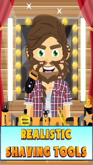 Celebrity Shaving Hair Makeover Free Kids Games(圖1)-速報App