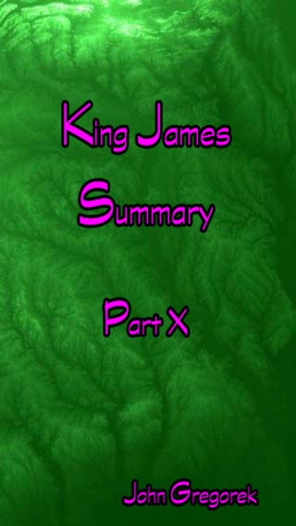 Summary King James Bible (part 10)