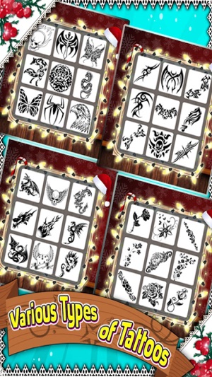 Santa Tattoo Designer Girl(圖4)-速報App