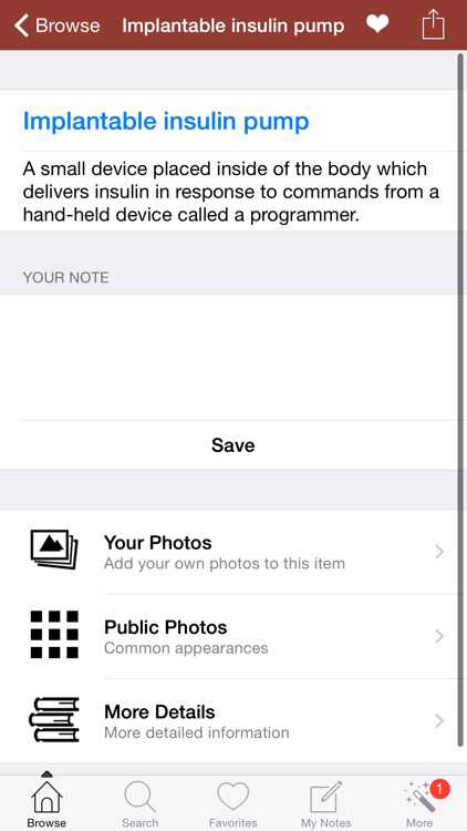 1000 Diabetes Reference and Medical Dictionary screenshot-4