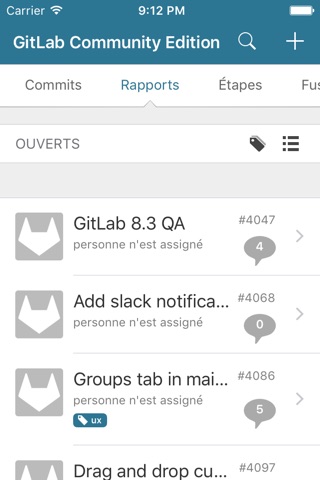 GitLab Control screenshot 4