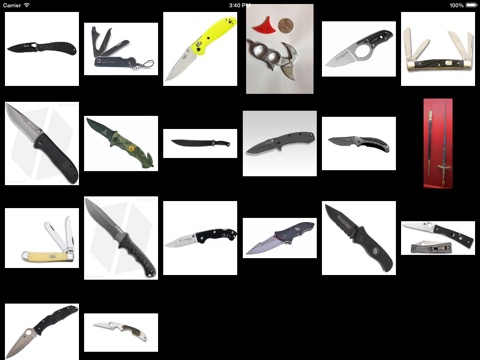 Knives and Swords Collector for iPad screenshot 2