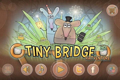 Tiny Bridge: Ratventure HD screenshot 4