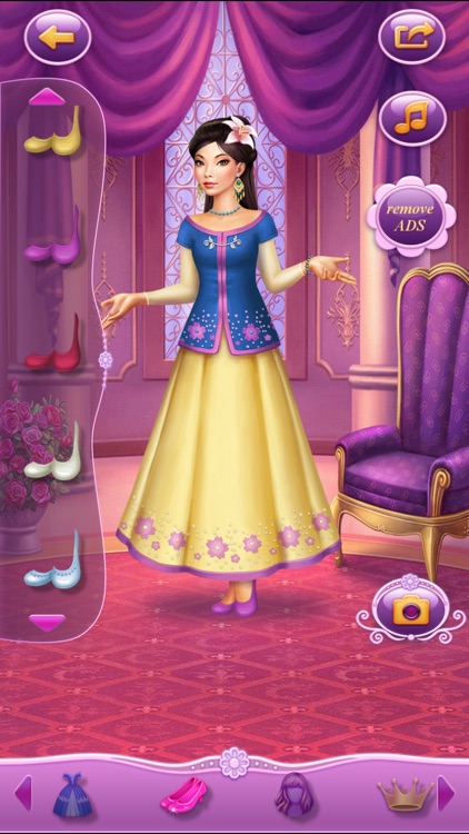 Dress Up Princess Snow White screenshot-3