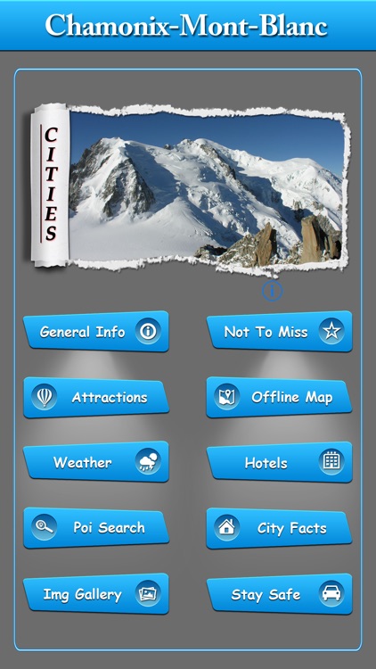 Chamonix-Mont-Blanc Offline Map Travel Guide