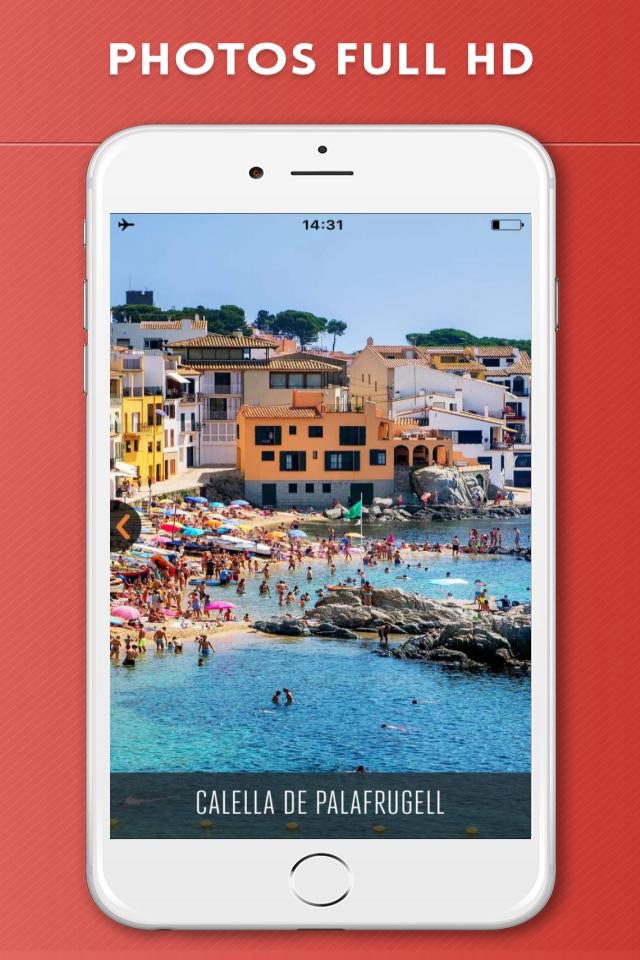 Costa Brava Travel Guide and Offline City Map screenshot 2