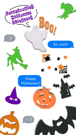 Halloween Scrapbook Stickers