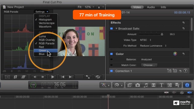 Course For Final Cut Pro X - Color Correction(圖5)-速報App