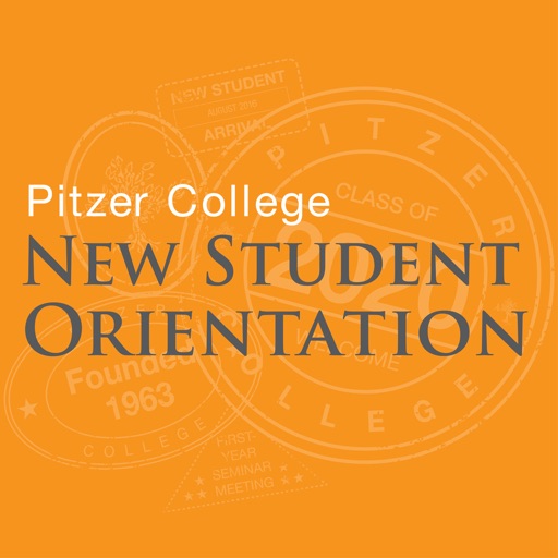 Pitzer 2016 Orientation
