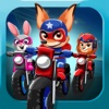 Super Hero Pets Biker Race 3.0– Bike Game for Free