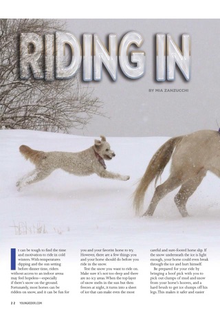 Young Rider Magazine screenshot 4