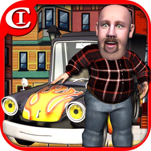 Crazy Cartoon Parking King 3D Plus iOS App