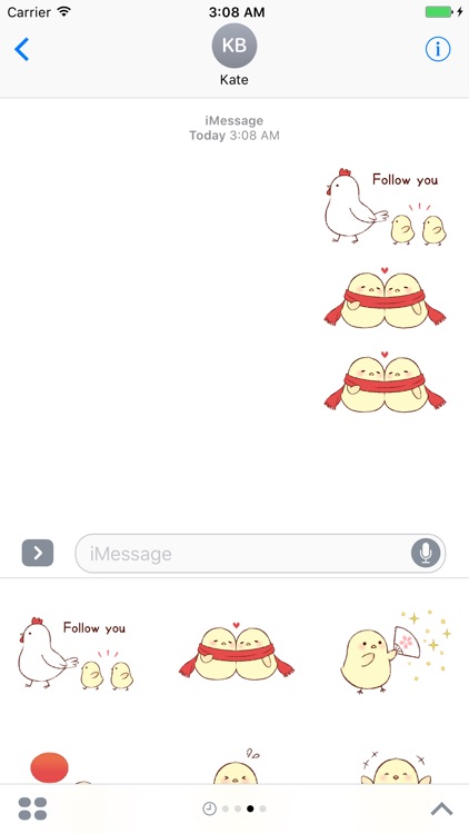 The Baby Chick Stickers