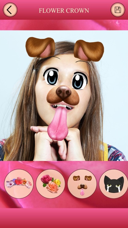 Flower Crown for Snapchat - Photo Editor, FaceSwap