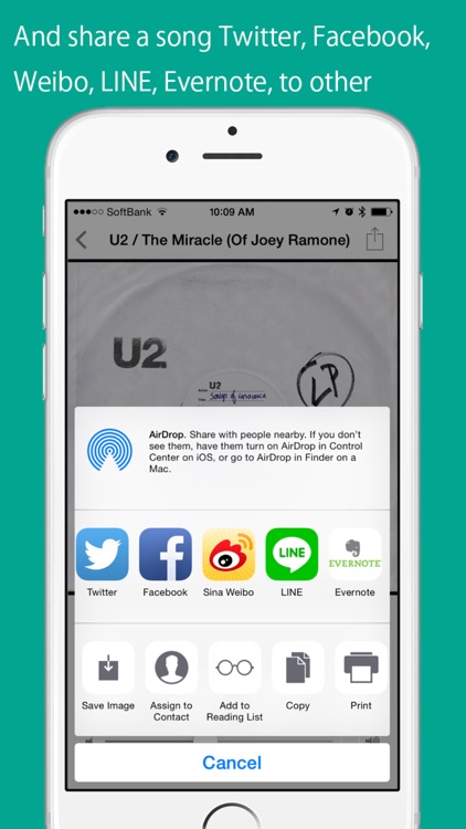 TwitSong-share the music!