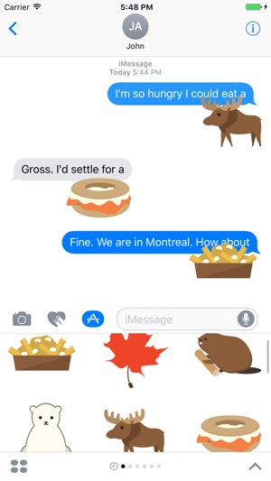 Canadian Things Sticker Pack(圖2)-速報App