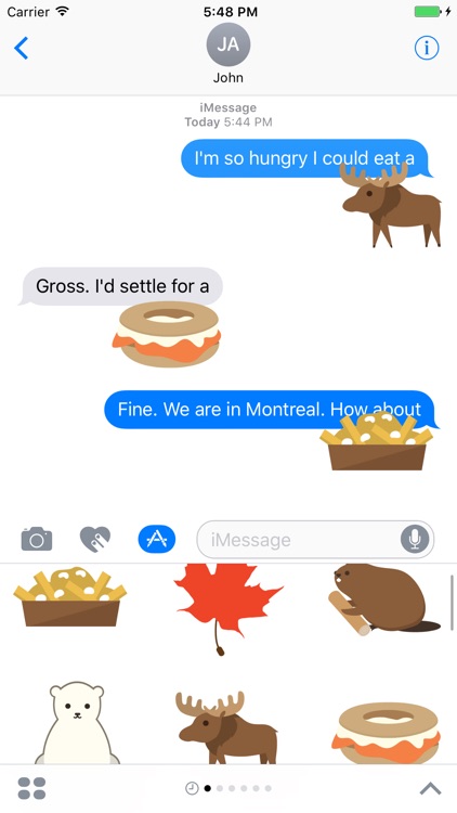Canadian Things Sticker Pack