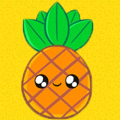 Pen Pineapple Emoji Stickers icon