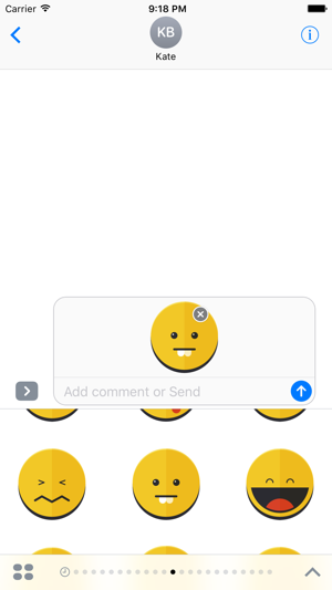 Sticker Emojis for iMessage