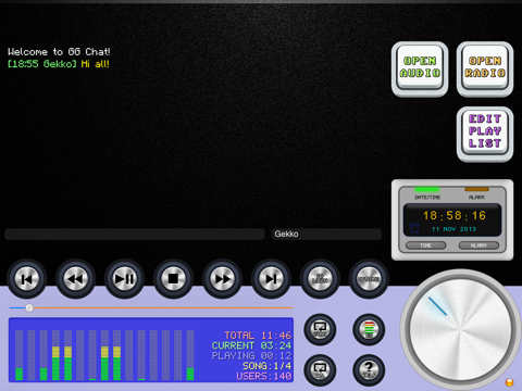 GG Radio Alarm - náhled