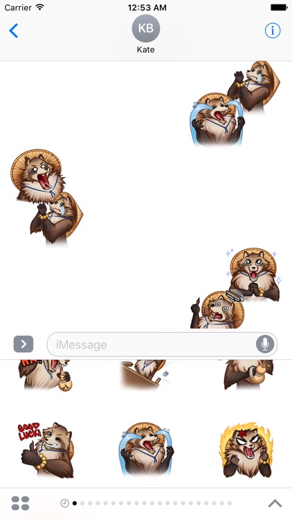 Tanuki Stickers Pack