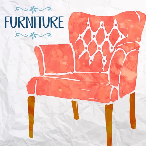 Furniture Coupons, Free Furniture Discount Icon