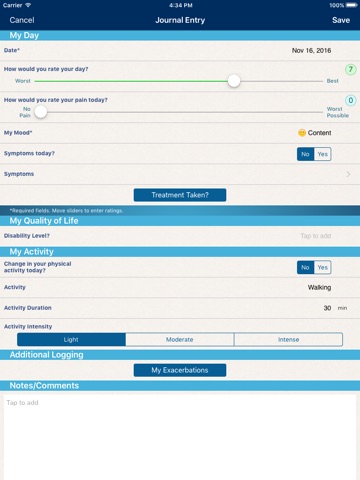 Asthma Manager screenshot 2