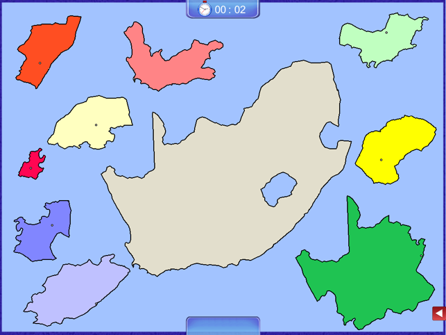 South Africa Puzzle Map(圖2)-速報App