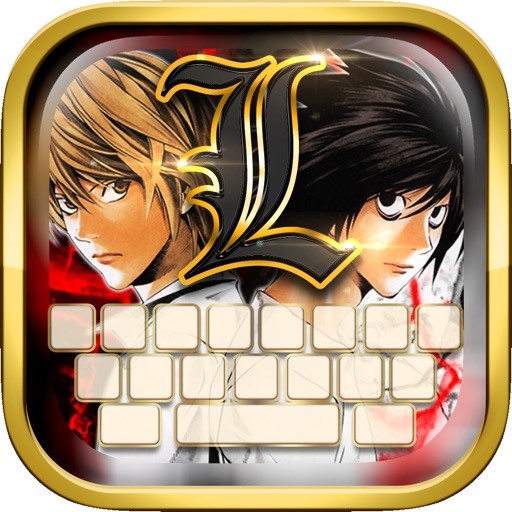 Keyboard Manga Cartoon Wallpaper "for Death Note "