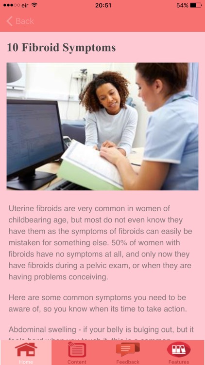 Symptoms Of Fibroids