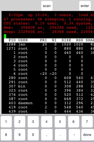 Telnet Lite screenshot 2