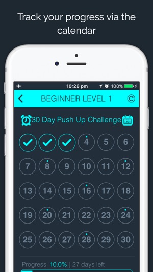 30 Day - Push Up Challenge(圖2)-速報App