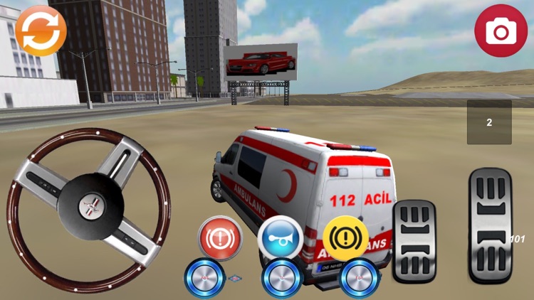 Ambulance Driving Game