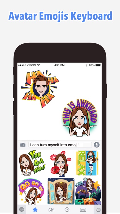Emoji Me Keyboard | Zmoji - Avatar Emojis & GIF
