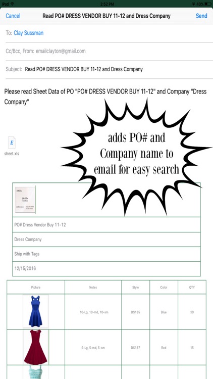 Spreadsheet Builder (Excel Version) screenshot-3
