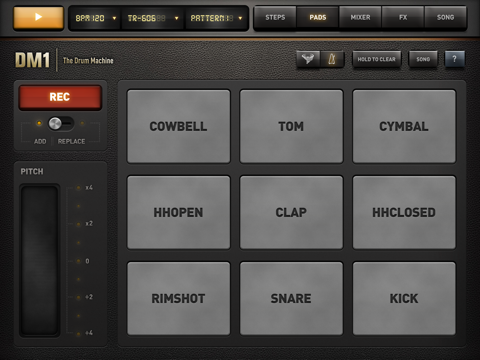 DM1 - The Drum Machine screenshot 2