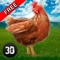 Crazy Chicken Simulator 3D: Farm Escape