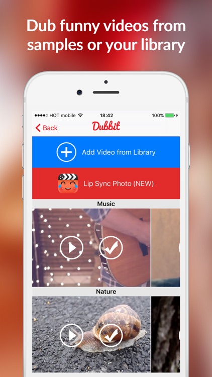 Dubbit: Lip Sync Dub in Video Clips Movie Creator