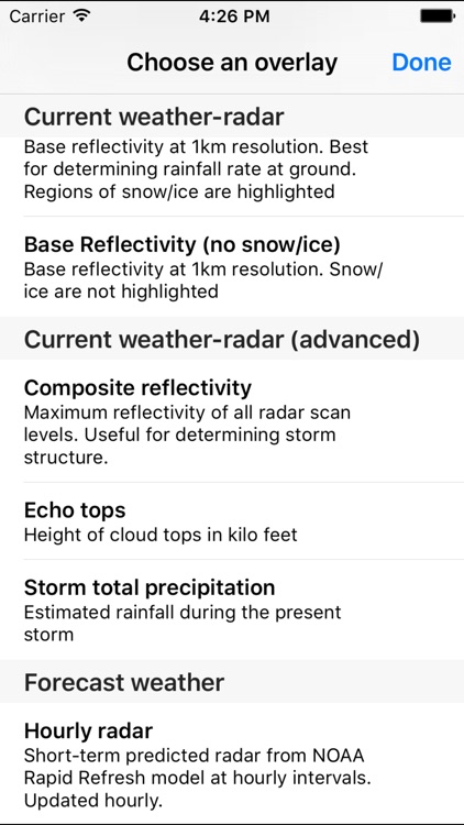 NOAA Radar US - HD Weather Radar and Forecasts screenshot-3