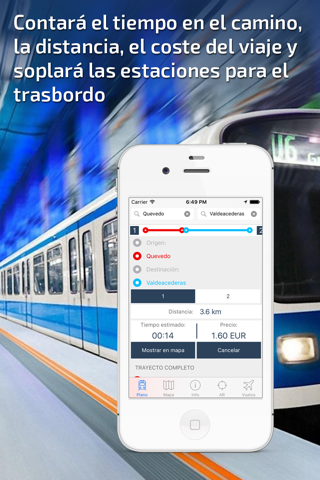 Madrid Metro Guide and Route Planner screenshot 3