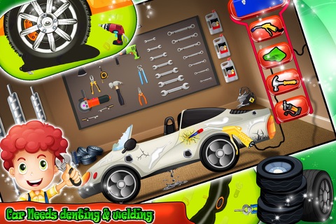 Kids Auto Repair Garage- Fix Cars Mechanic game screenshot 3