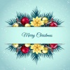Merry Christmas & Happy New Year - Retro Stickers