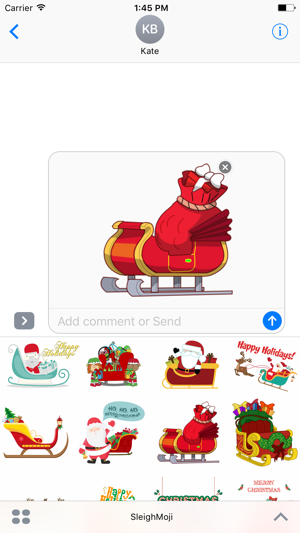 Sleigh Stickers - Christmas Stickers for iMessage(圖2)-速報App