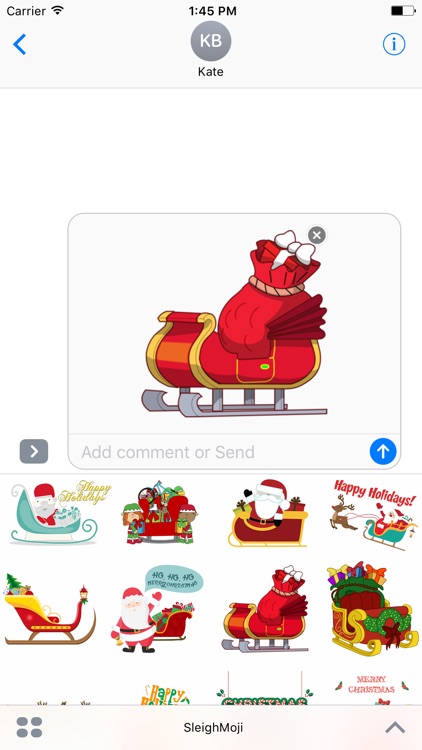 Sleigh Stickers - Christmas Stickers for iMessage