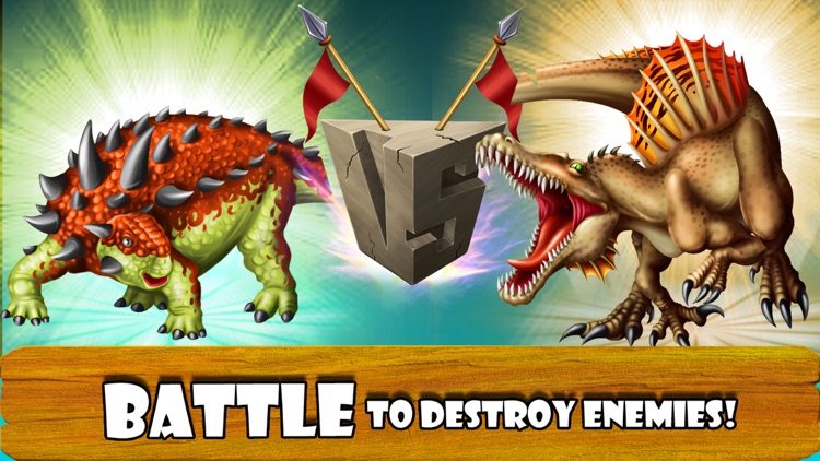 DINO WORLD - Jurassic Dinosaur Fighting games
